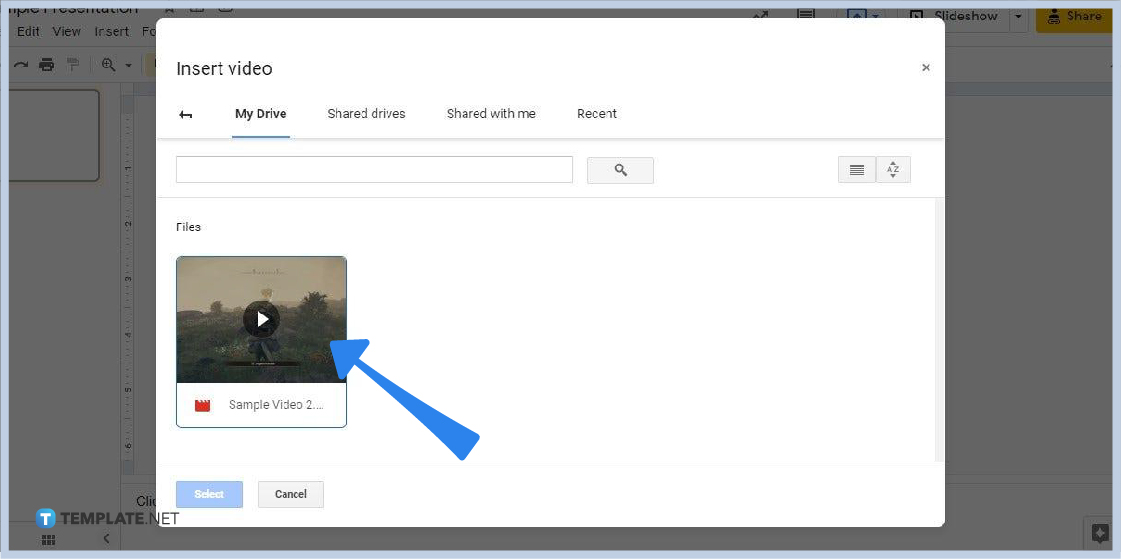 how to embed a video or youtube video in google slides step