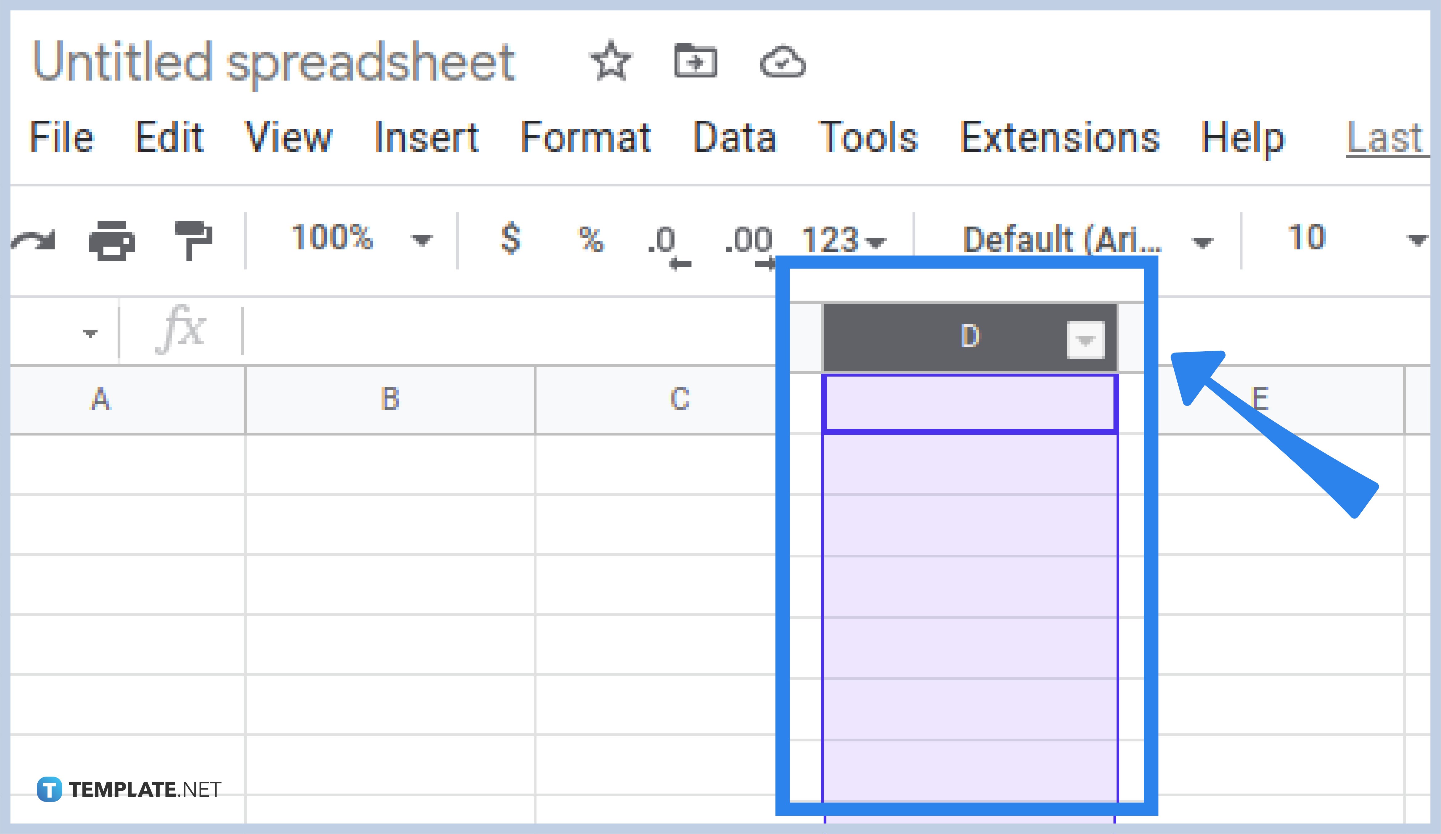 how-to-insert-add-hide-rows-or-columns-in-google-sheets-step-4