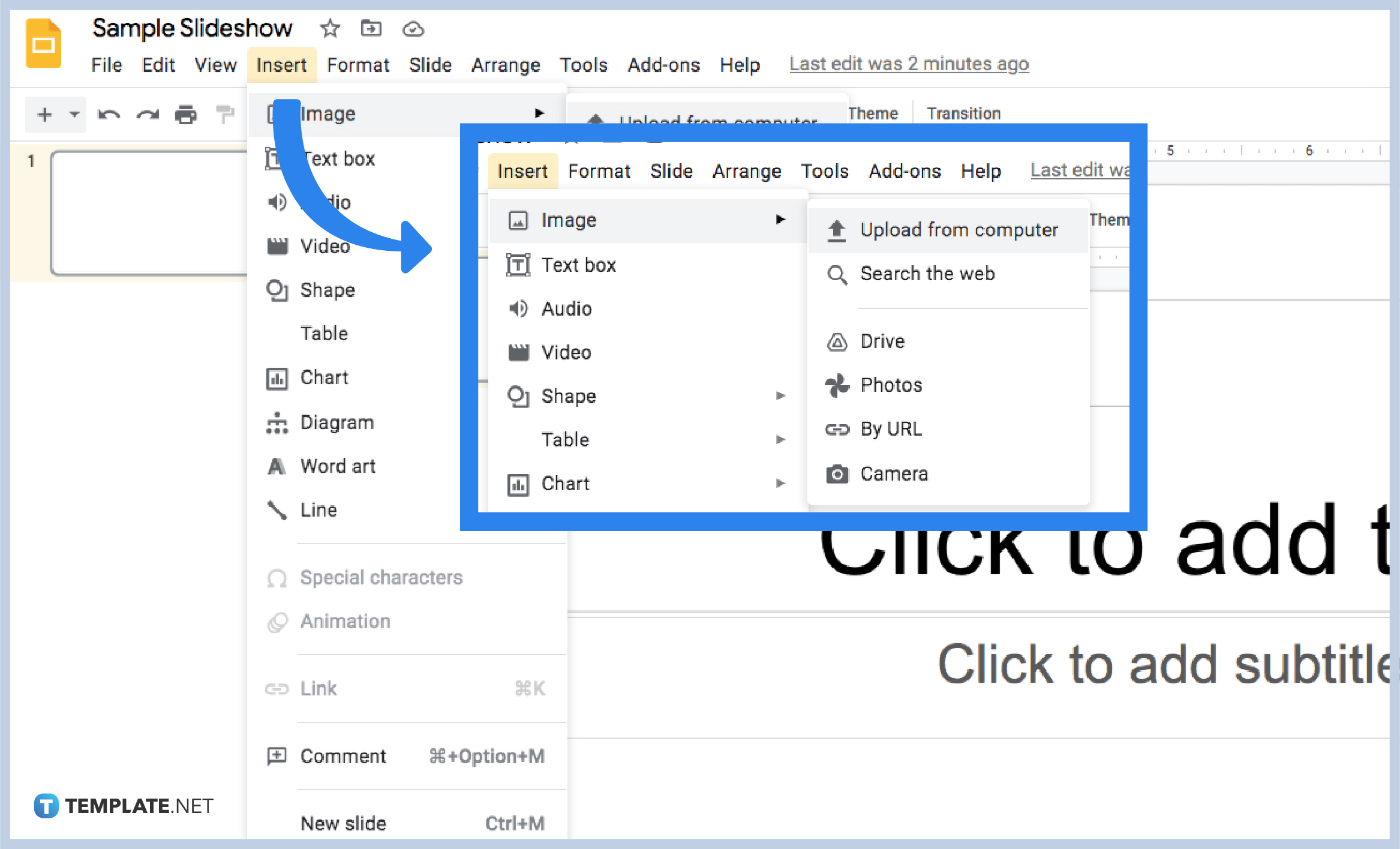 How to Insert Drawing in Google Slides