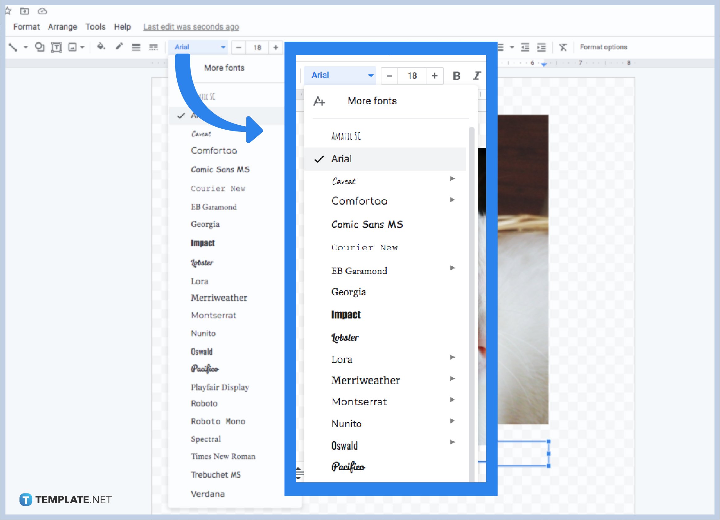 how-to-insert-text-change-color-font-and-size-in-google-drawings-step-4