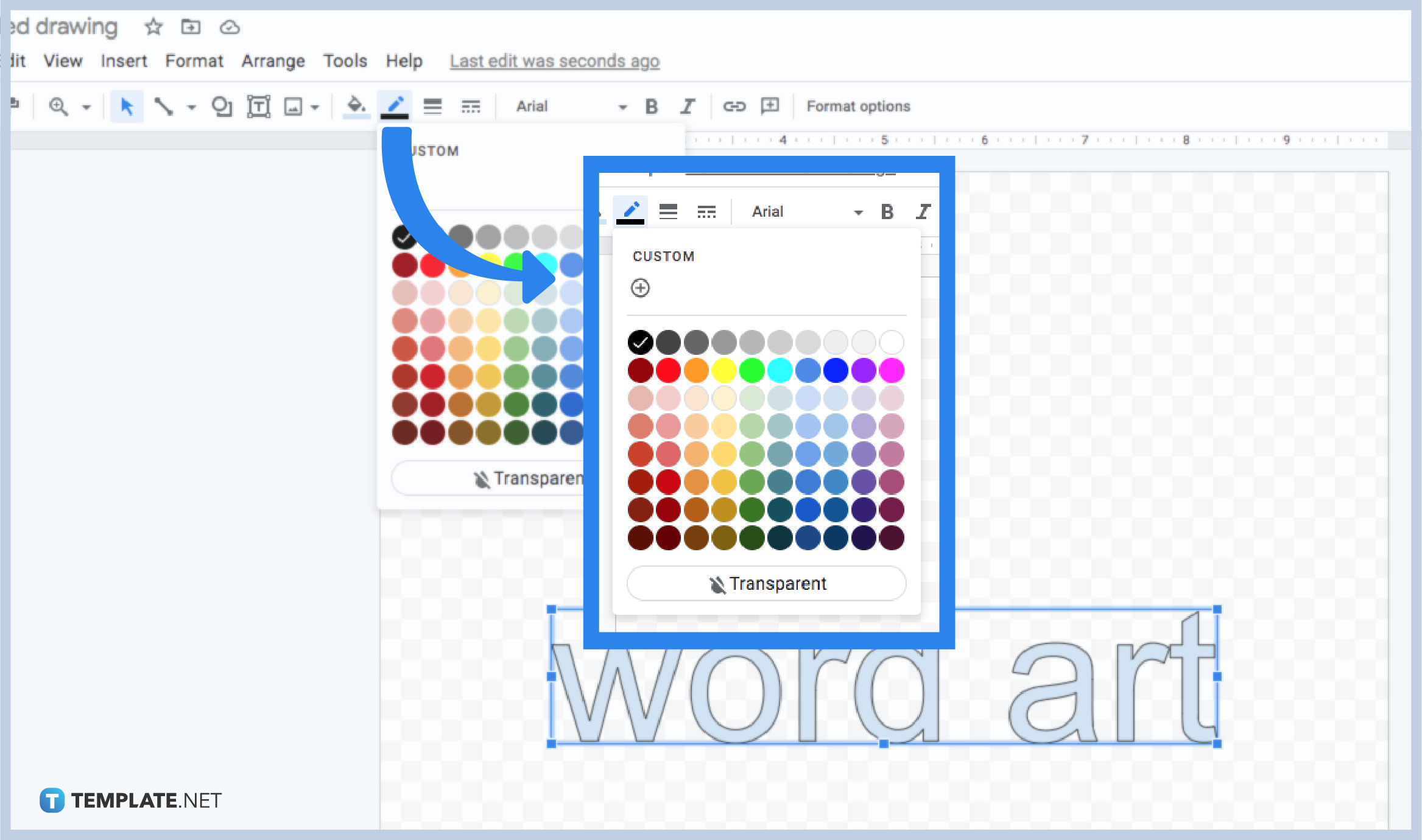 how-to-insert-word-art-in-google-drawings-step-4