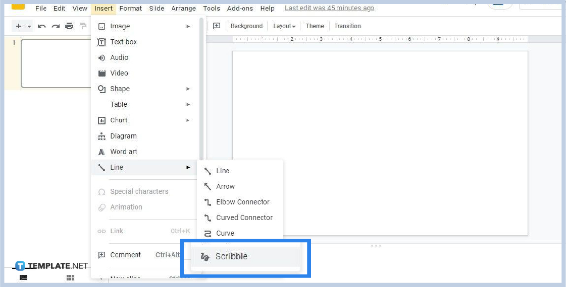 How to Insert / Add Drawing in Google Slides