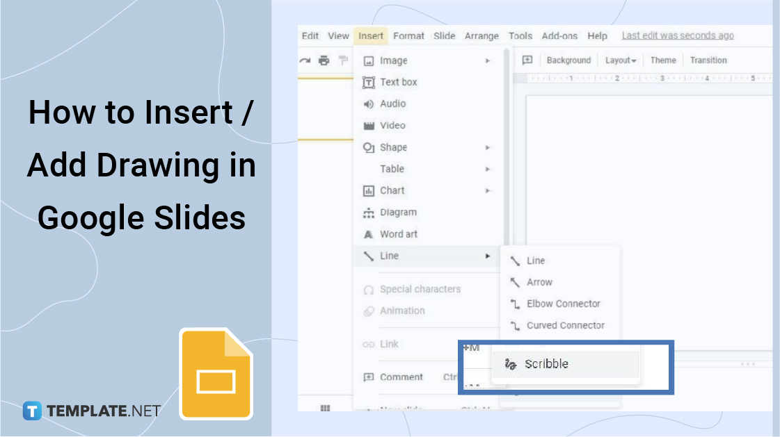 How to Insert / Add Drawing in Google Slides