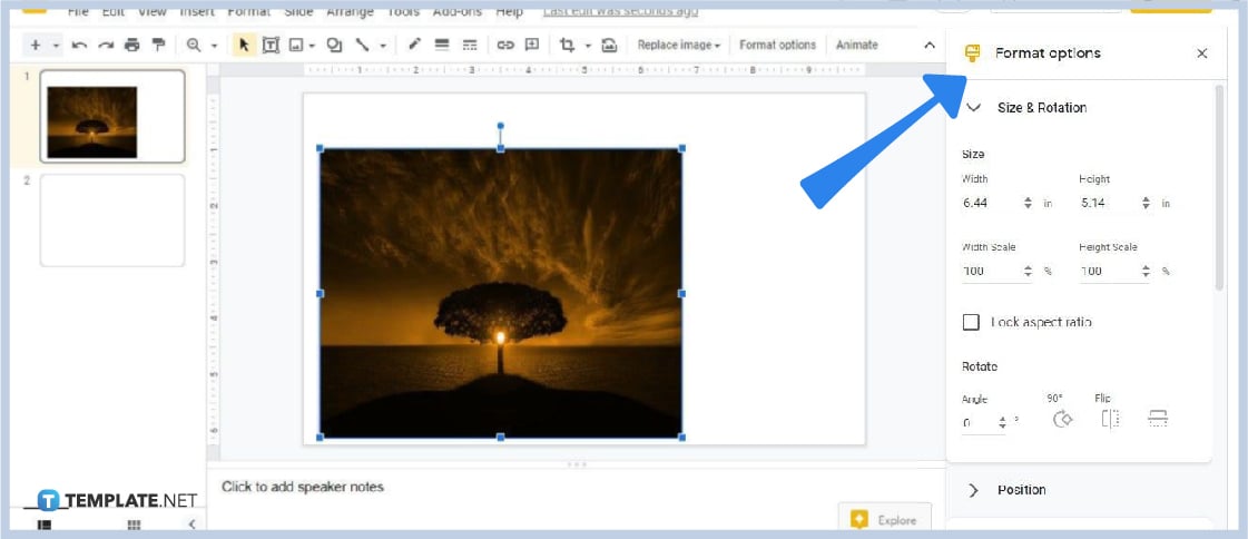 how-to-lock-an-image-in-google-slides-step-2