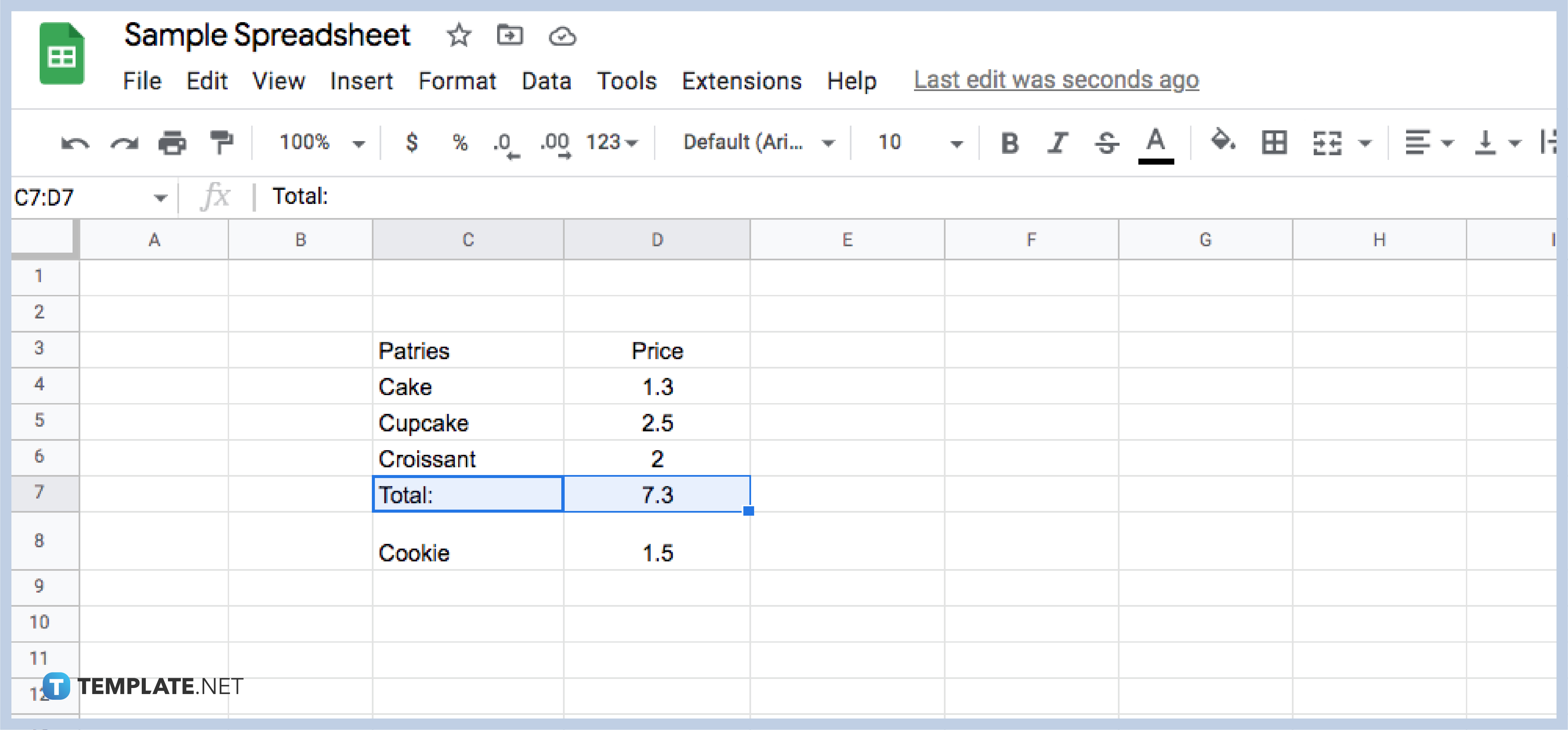 How To Move A Row Down In Google Docs