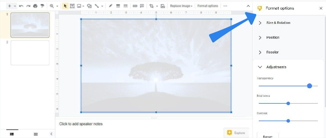 How to Remove Background from Picture / Image in Google Slides