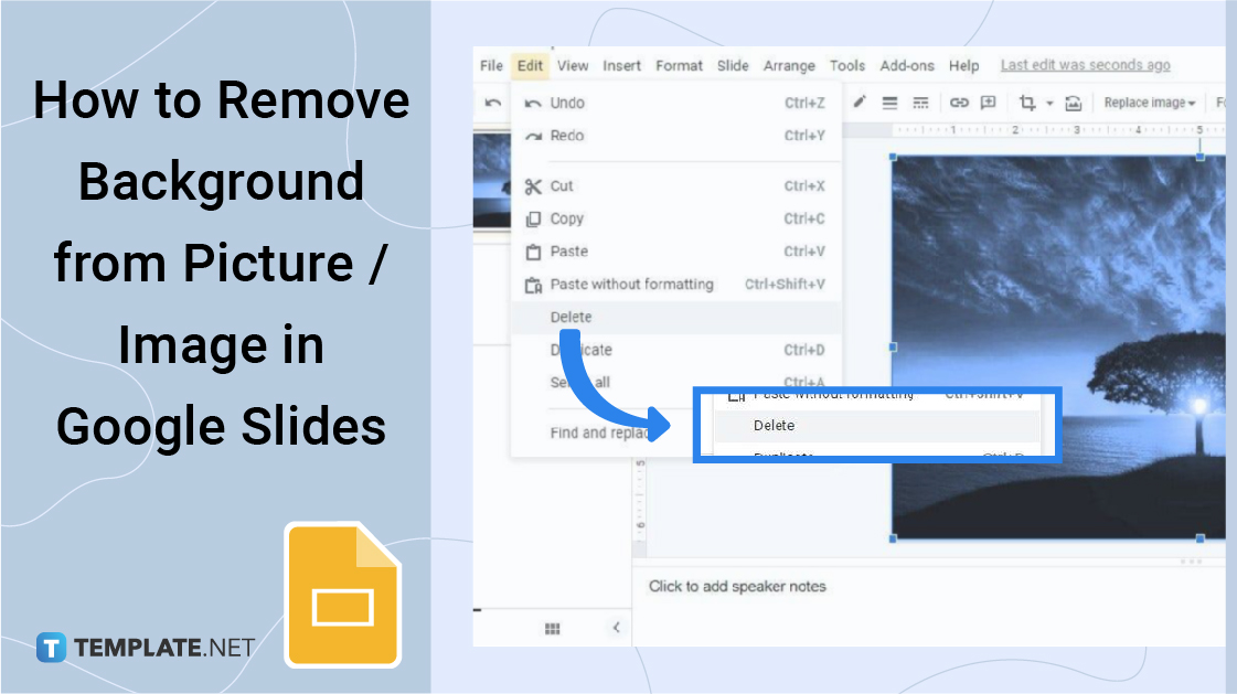 How to Remove Background from Picture / Image in Google Slides