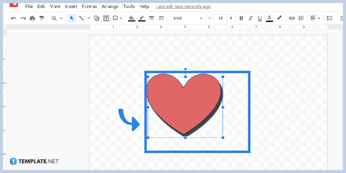 how to shadow images in google drawings step