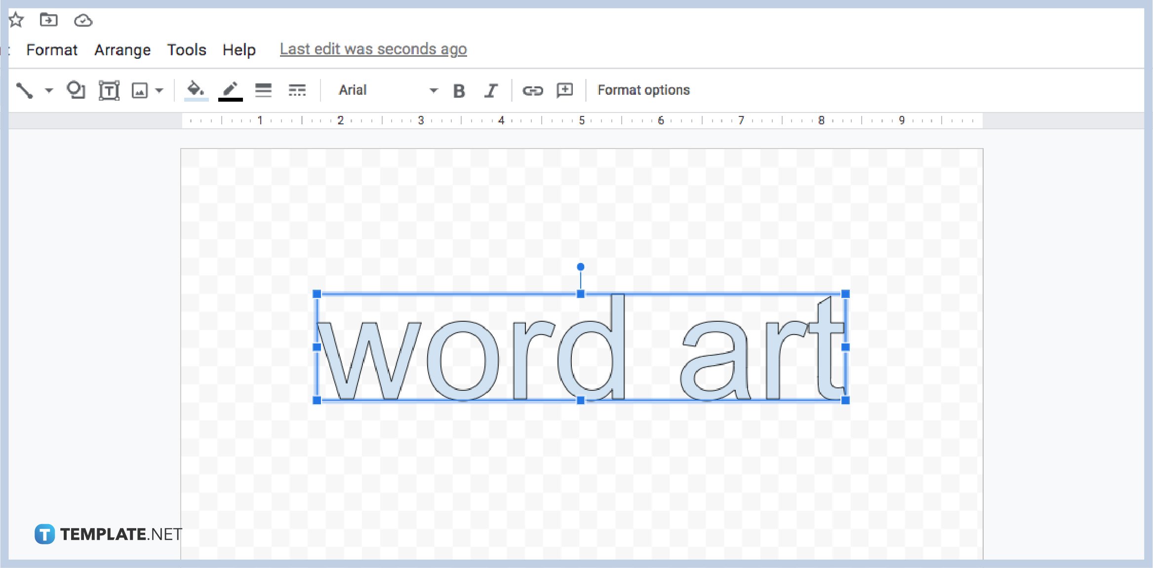 how-to-shadow-letters-in-google-drawings-step-2