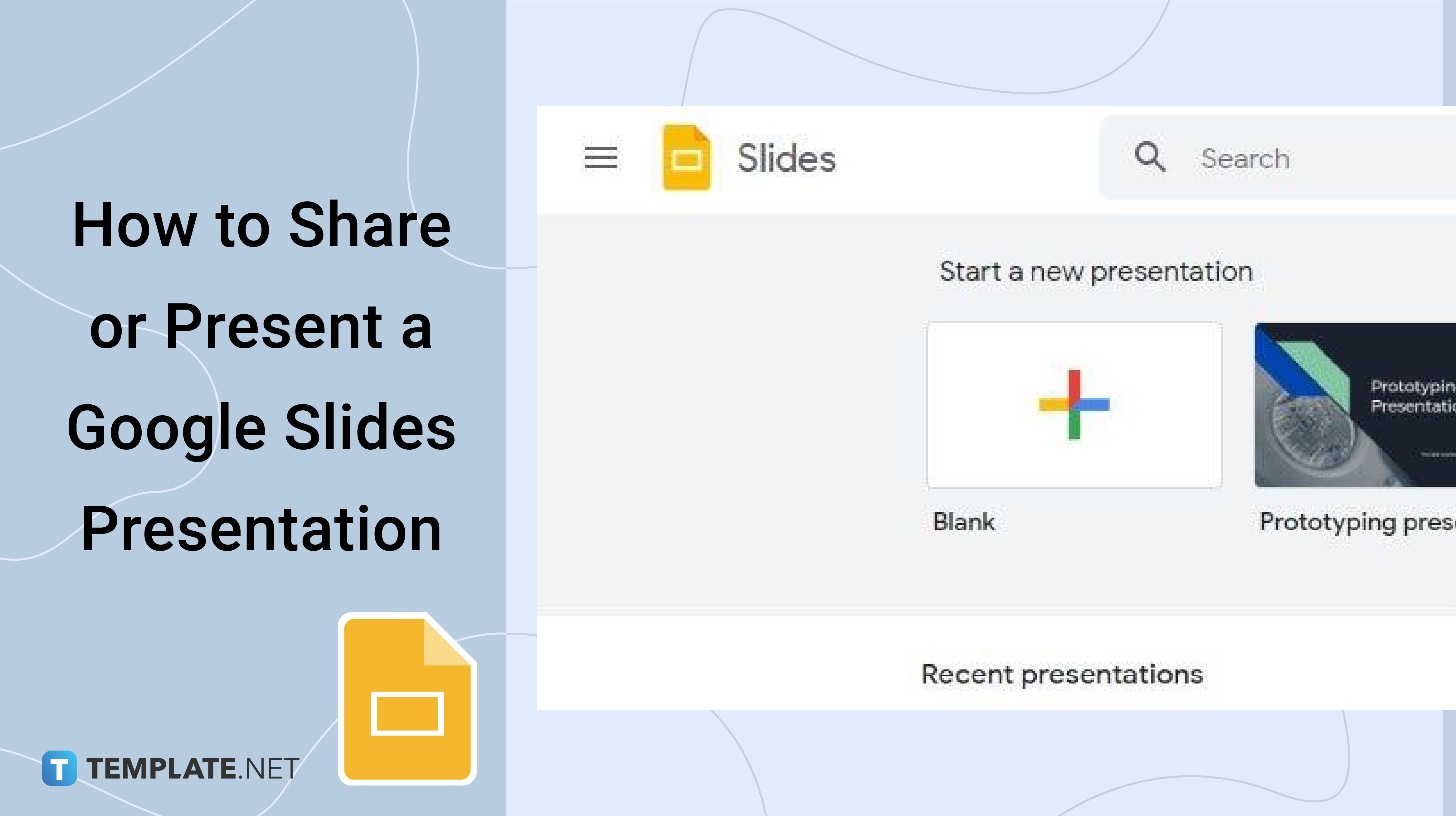 google slides share presentation view