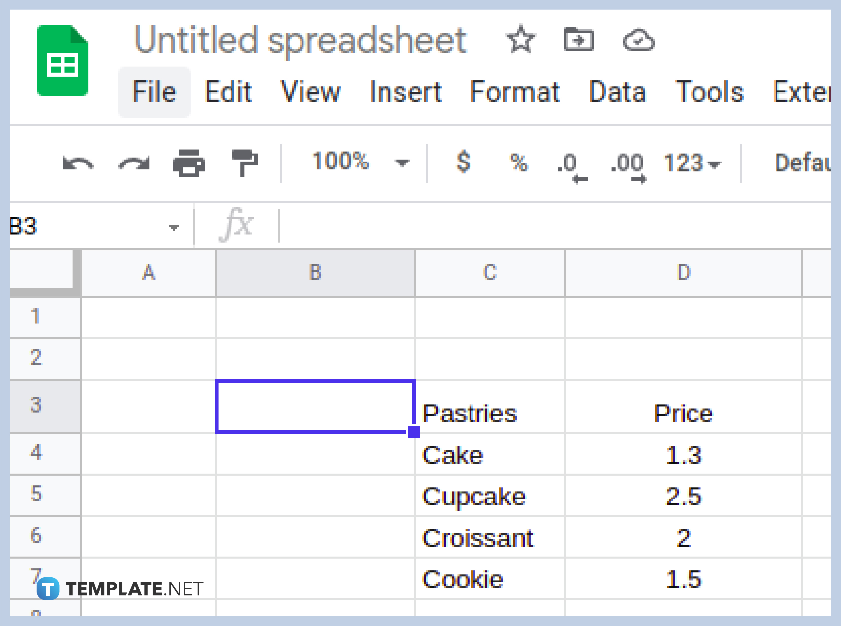 how to view page breaks in google sheets step