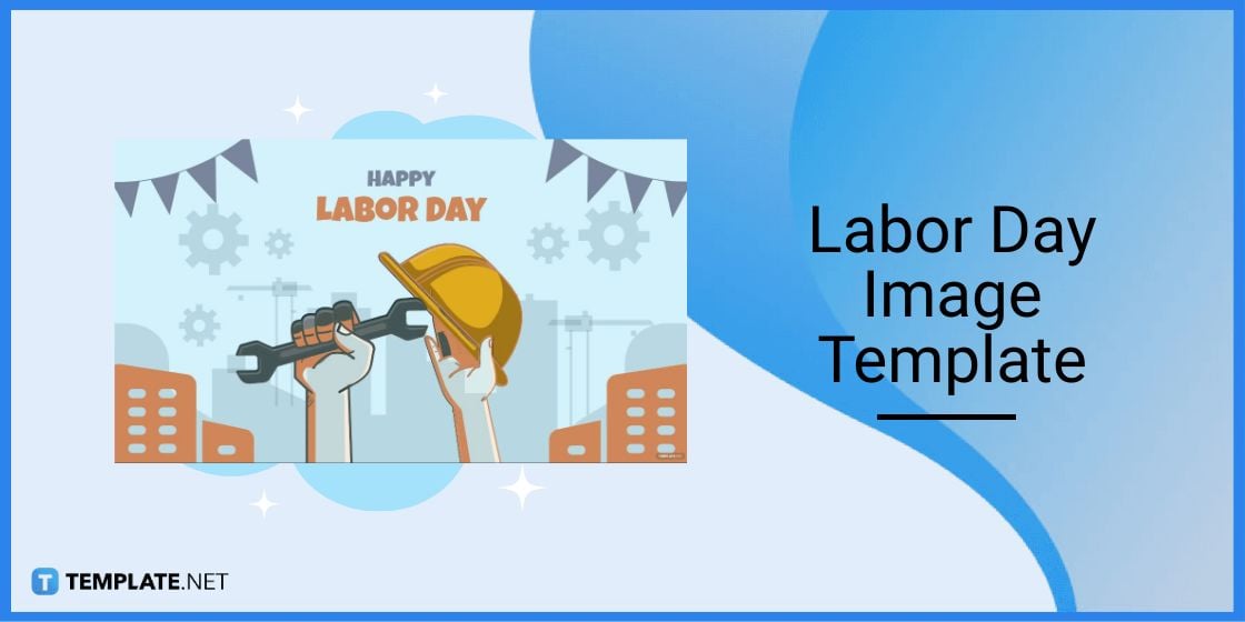 labor day image template