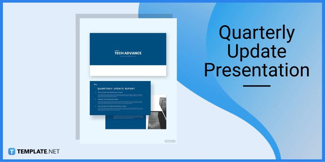 quarterly update presentation template