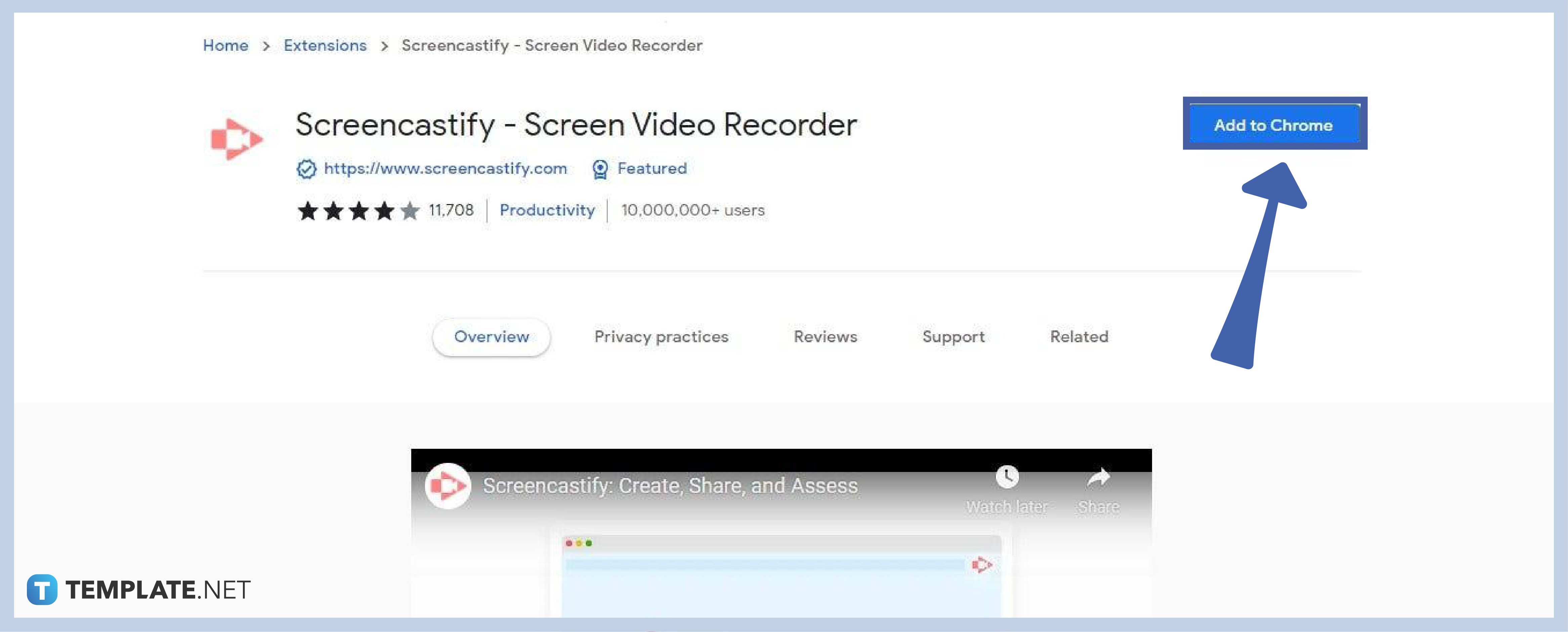 step 2 get the screencastify chrome extension 0