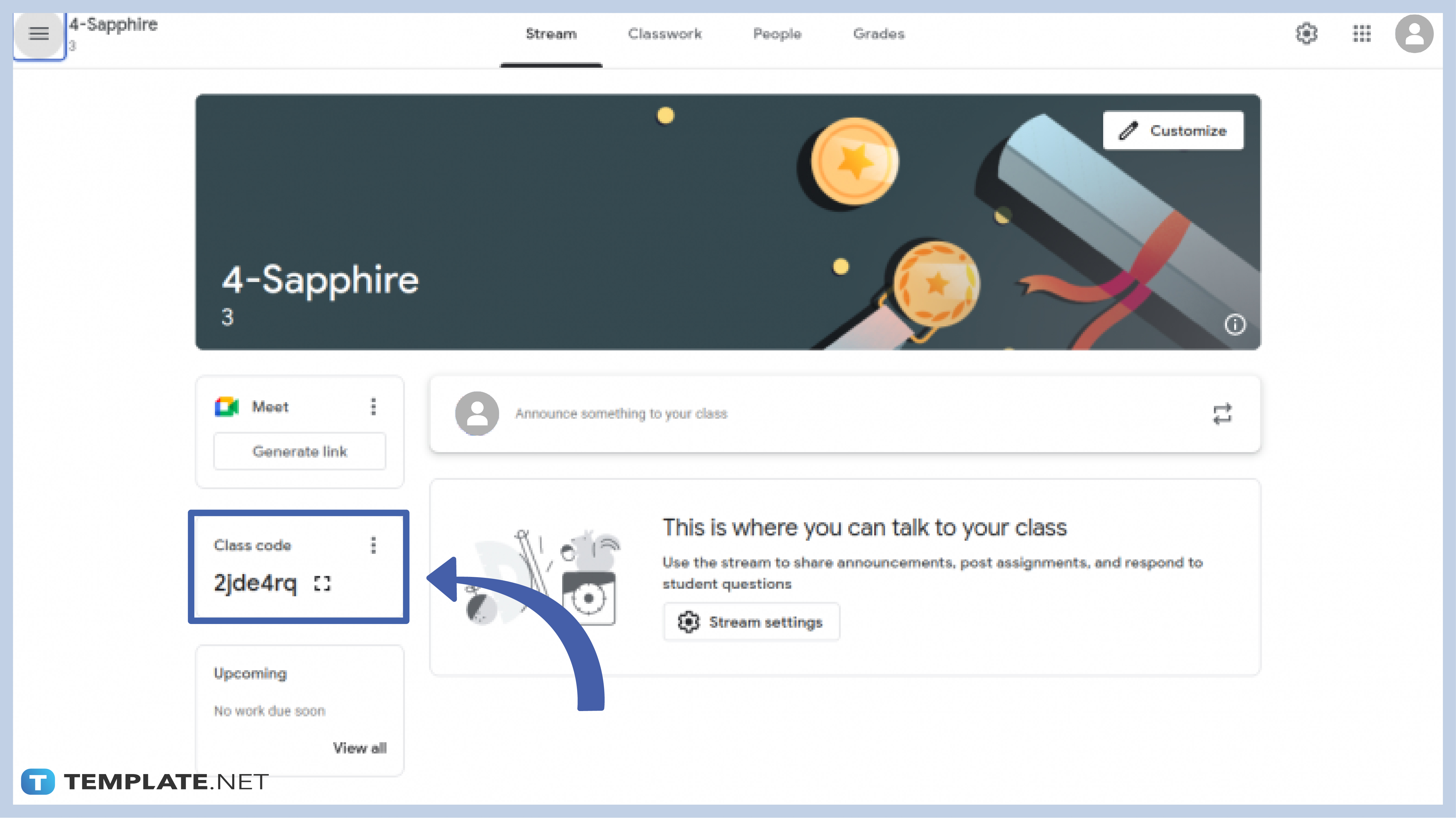How to See/Change the Class Code In Google Classroom