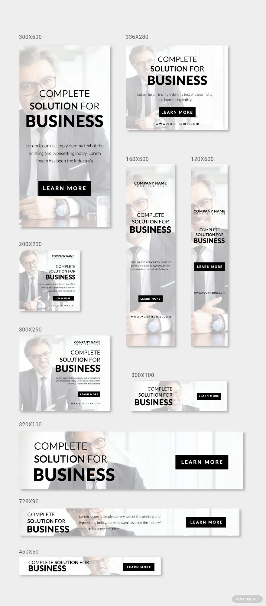 business ad banner