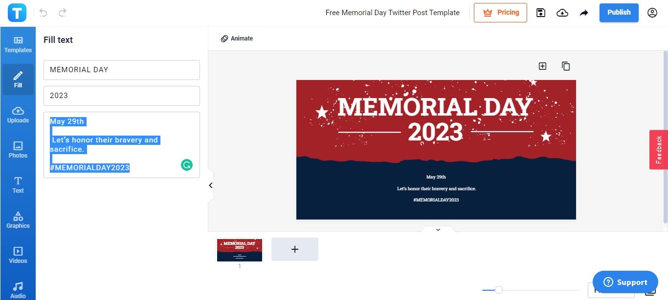 create-a-customized-memorial-day-message-on-fill-text