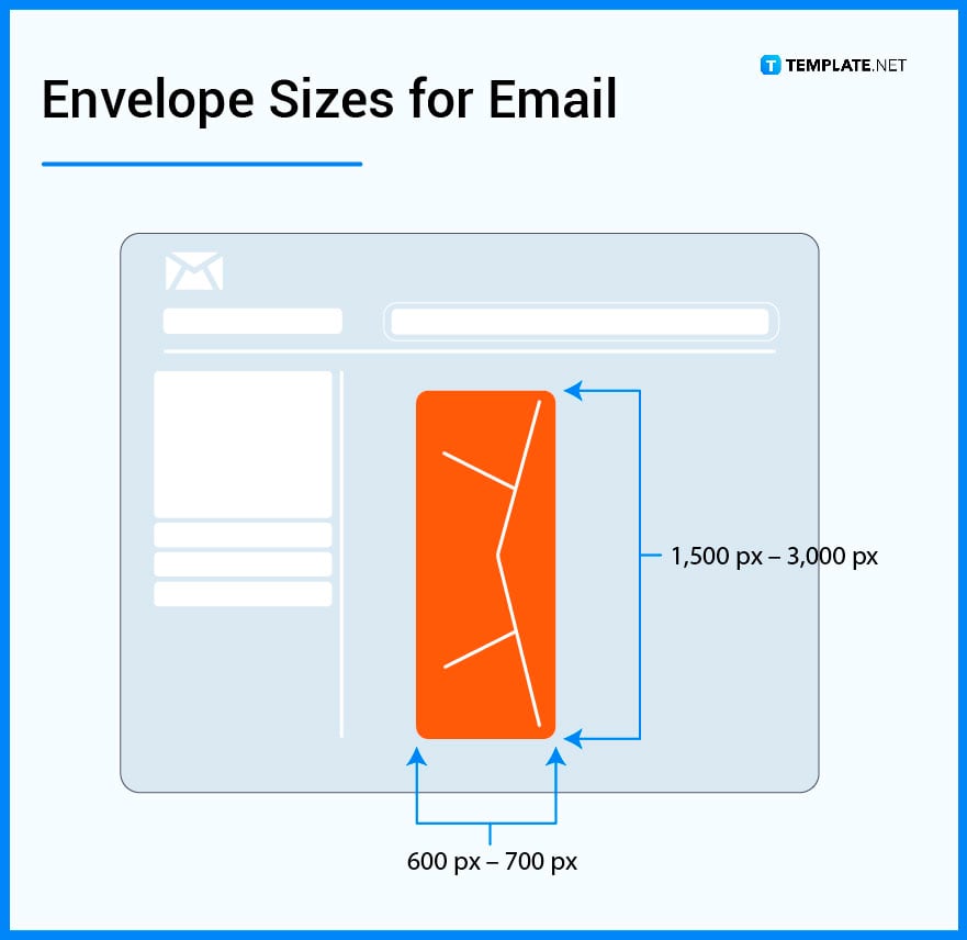 envelope sizes for email