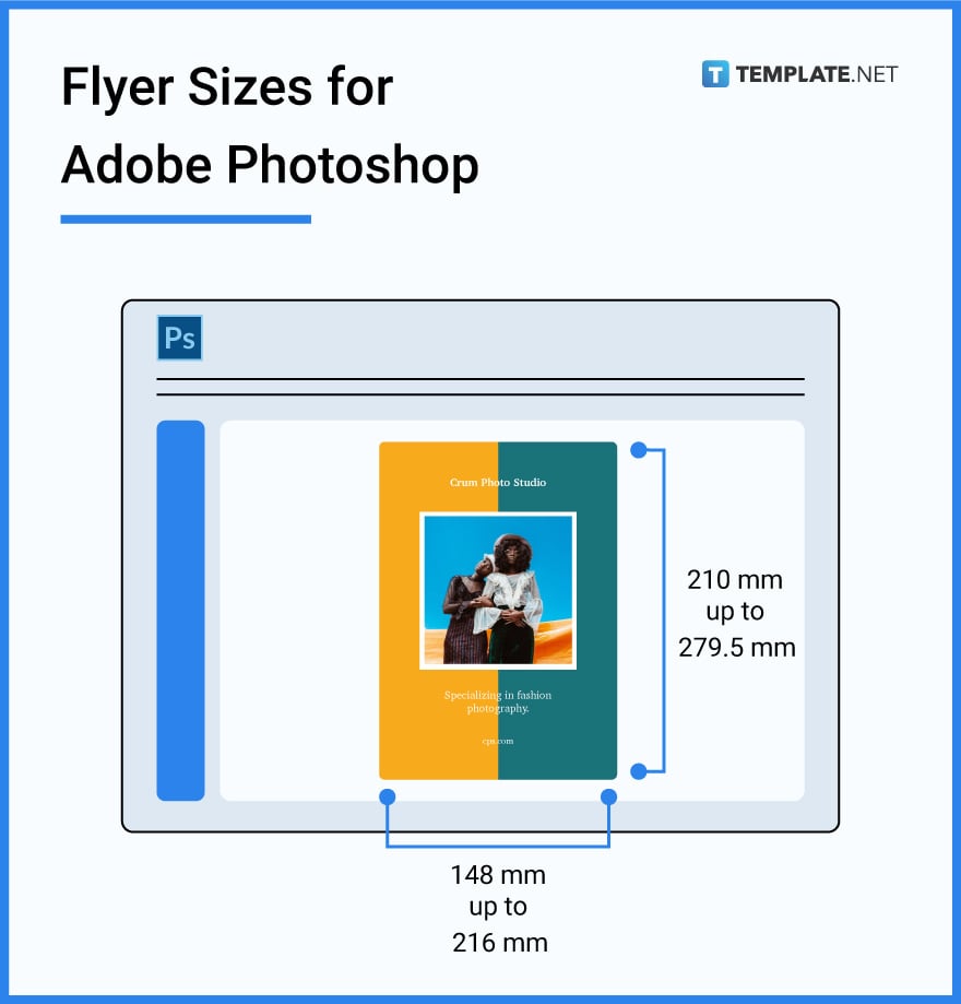 flyer sizes for adobe photoshop