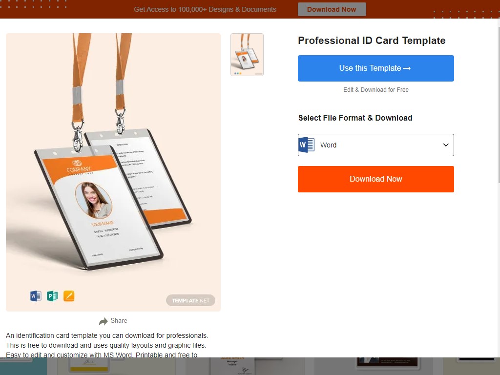 How Can I Get My ID Card Online? Free & Premium Templates