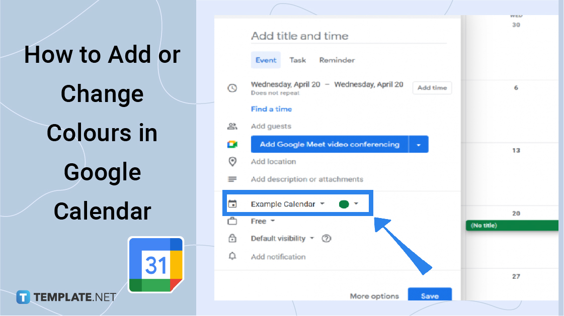 Automatically Color Code Google Calendar prntbl