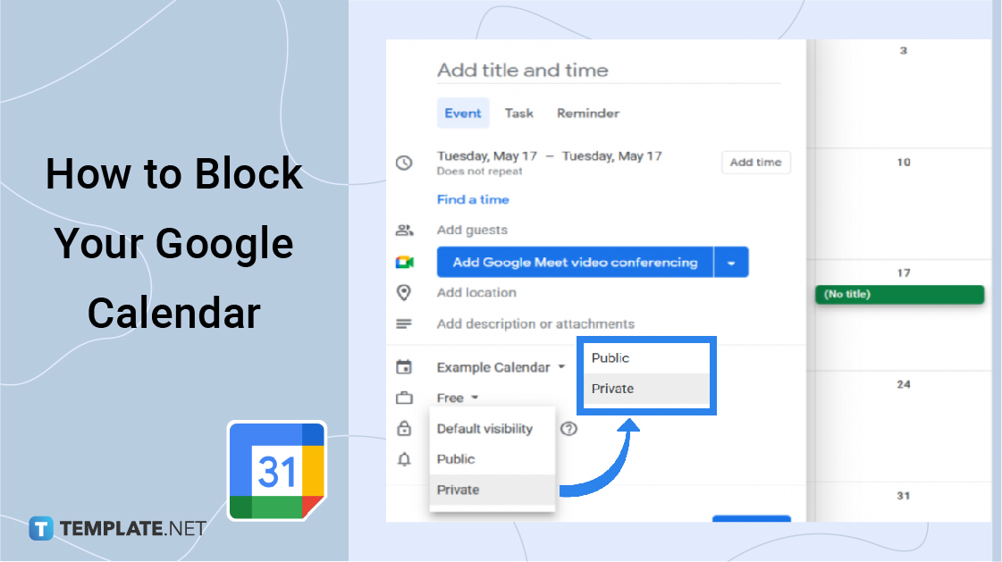 How to Block Your Google Calendar