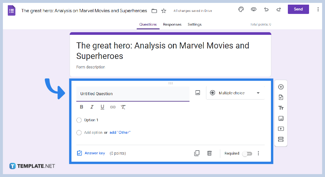 how to conduct online tests with google forms step