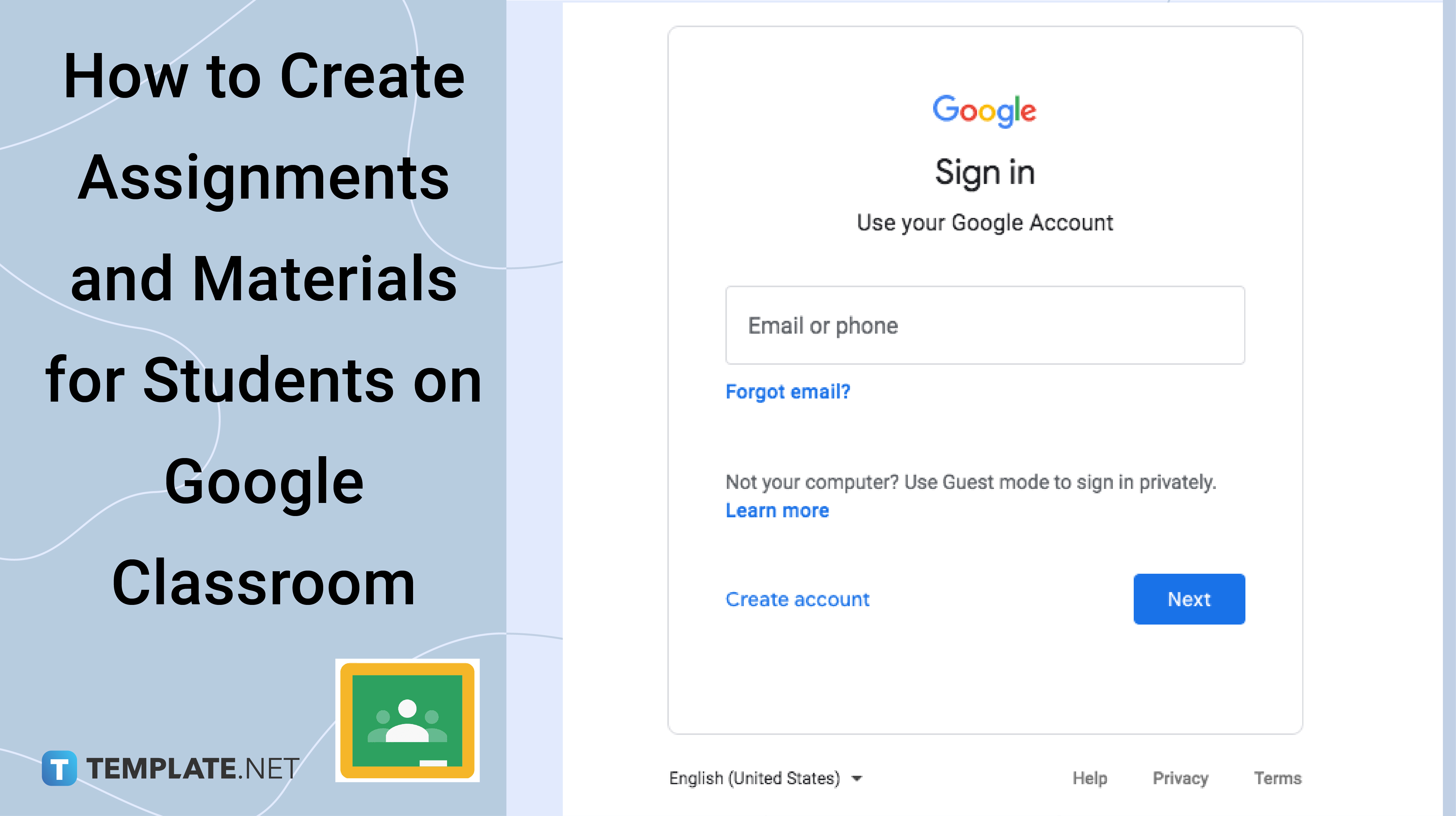 difference between material and assignment in google classroom