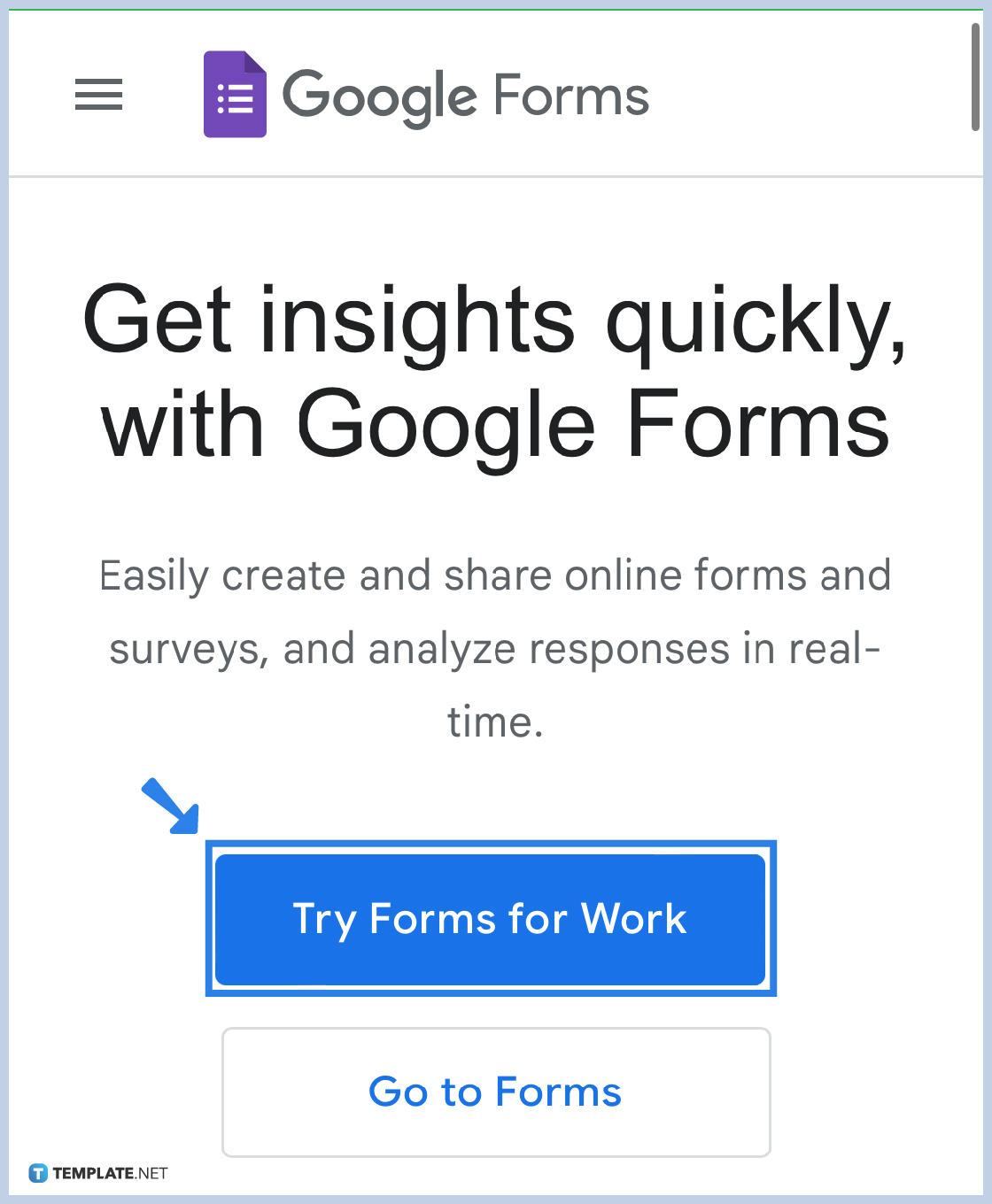 how to create google form in mobile step