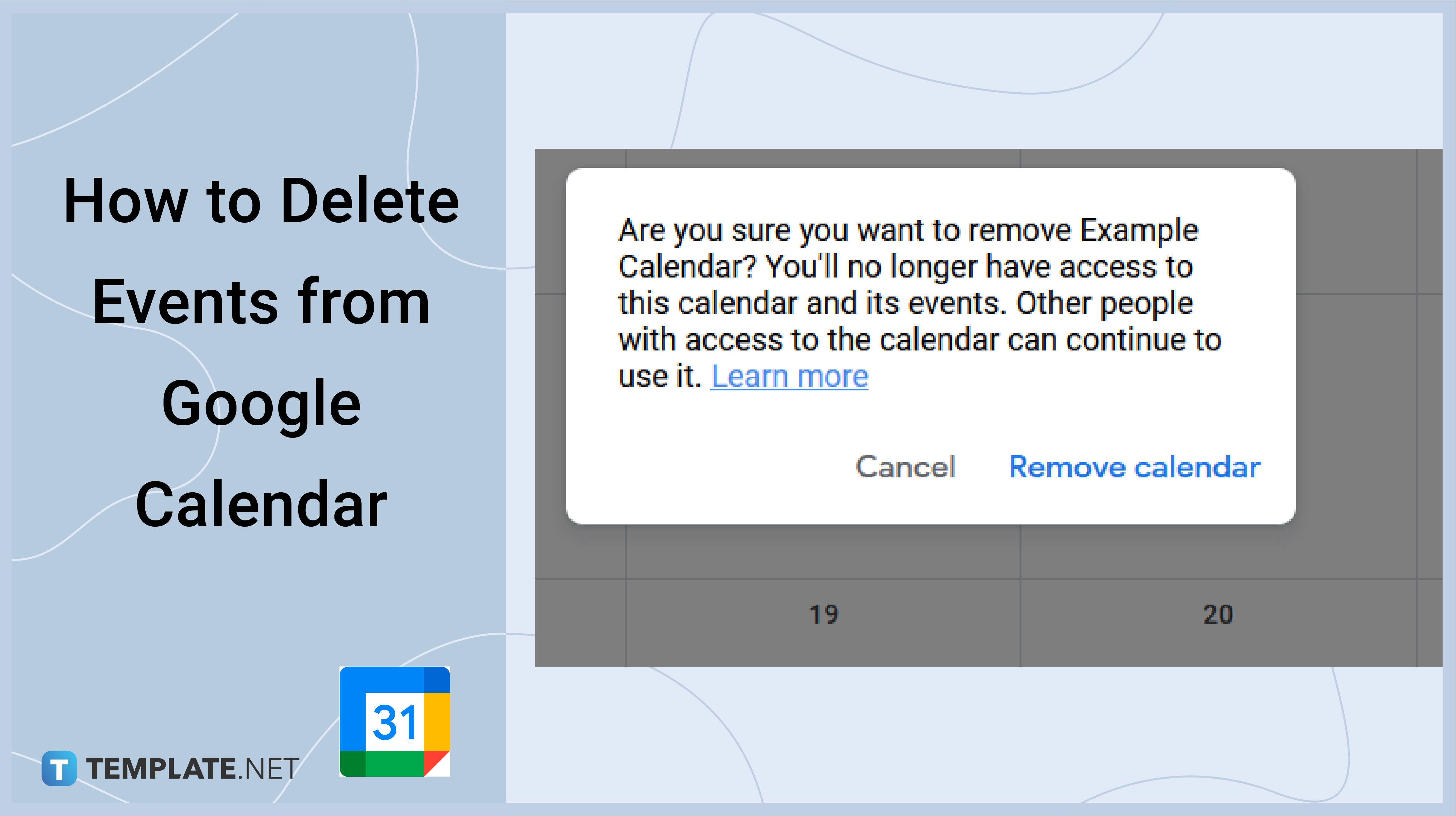 How to Delete Events from Google Calendar