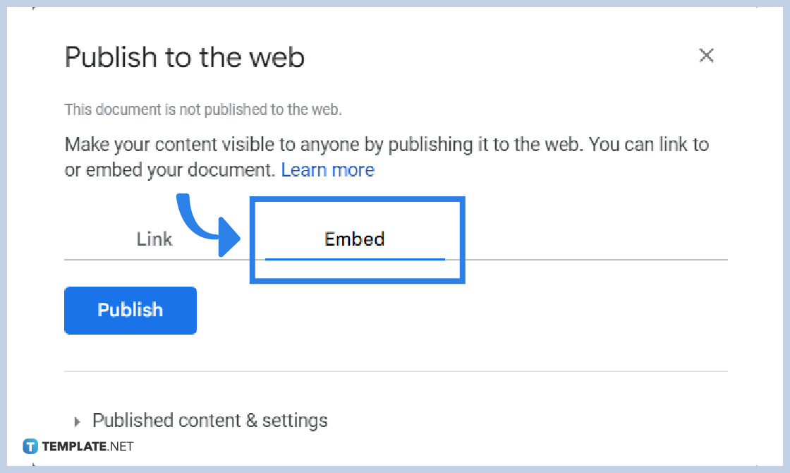 how to embed google form to your documents step