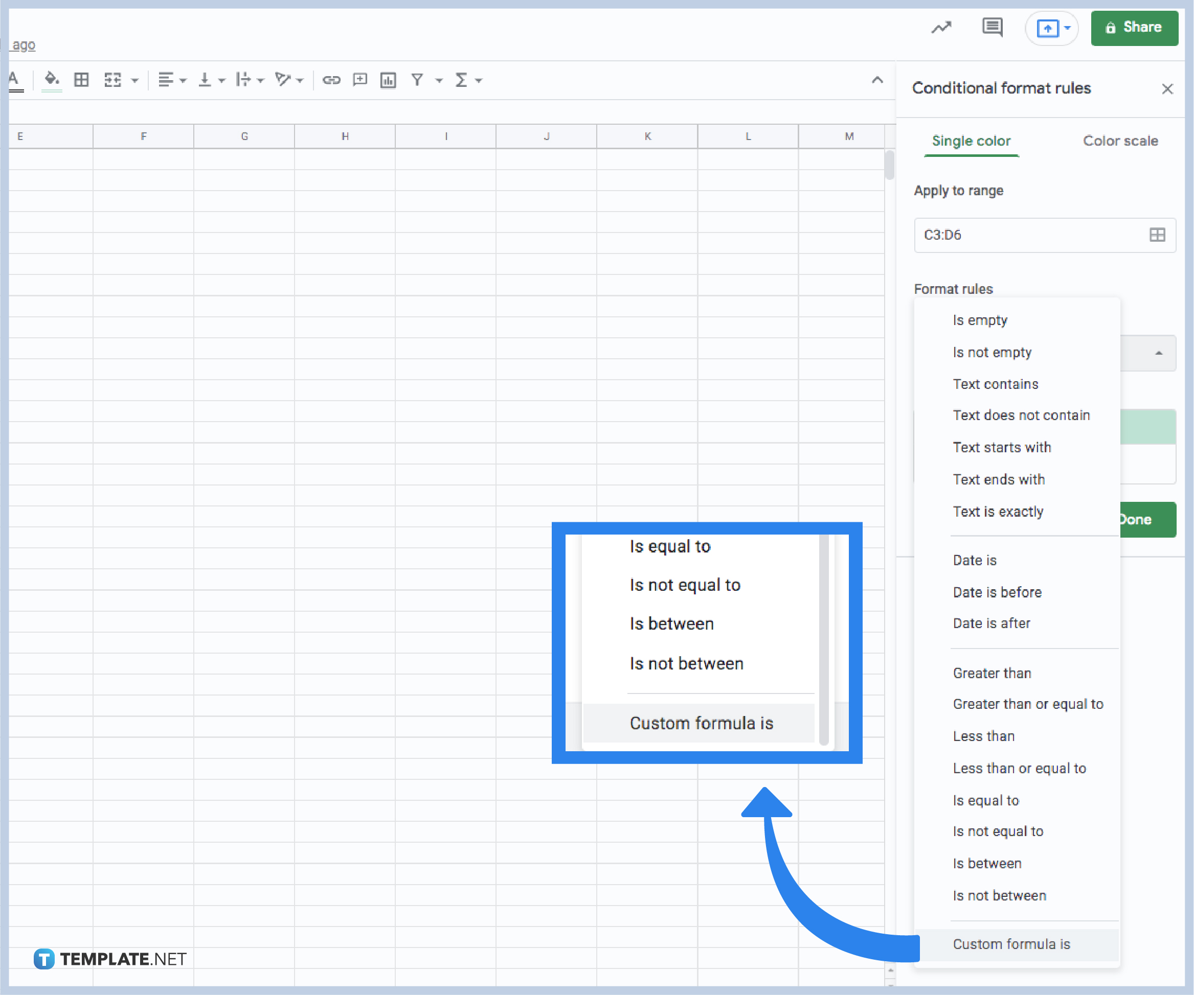 how to highlight duplicates in google sheets step
