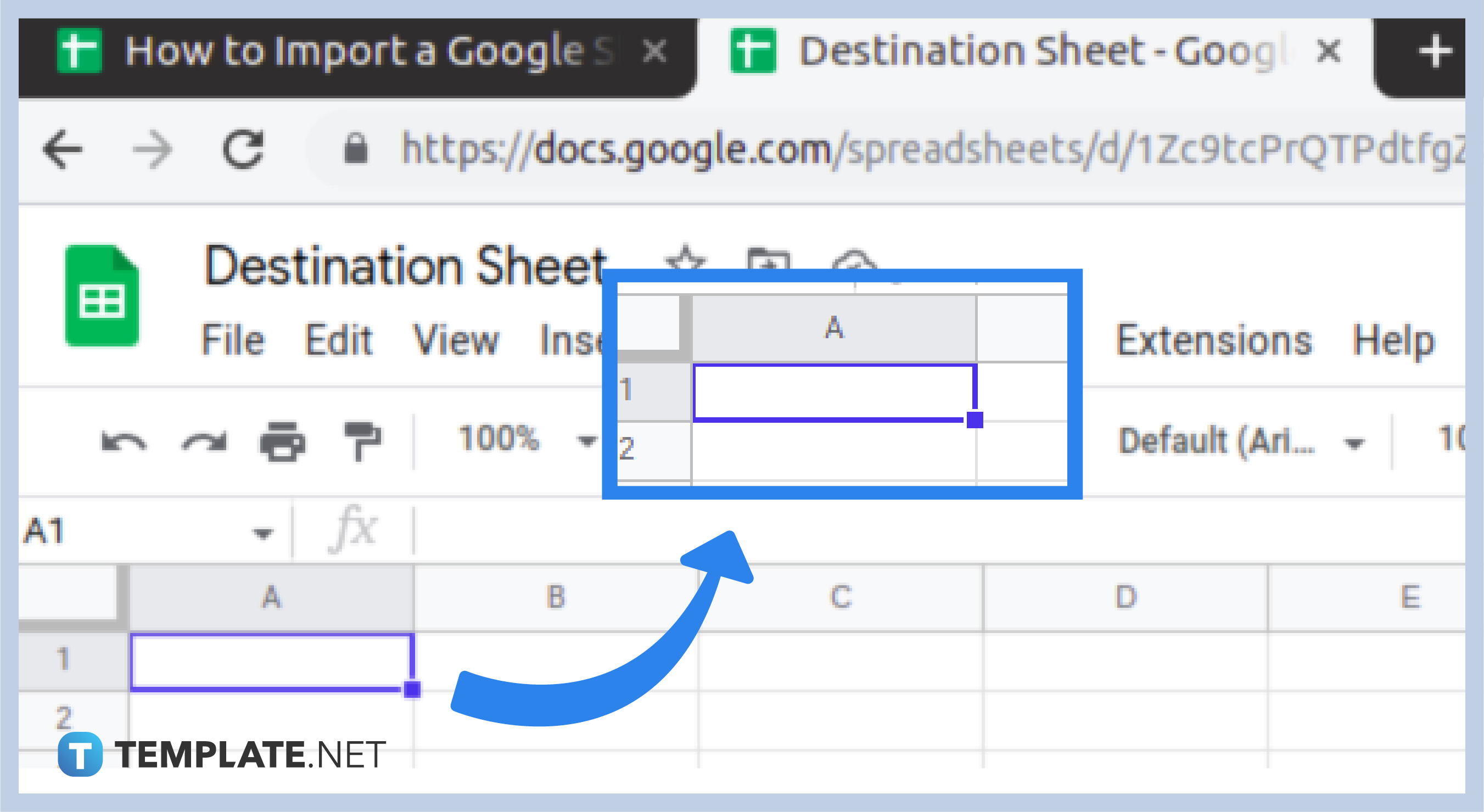 how-to-import-a-google-sheets-step-2