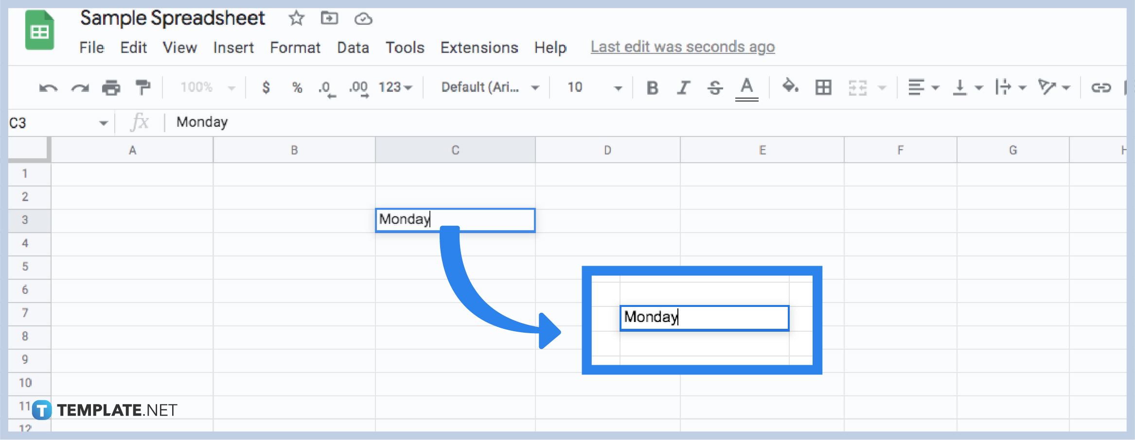 How to Insert Calendar in Google Sheets