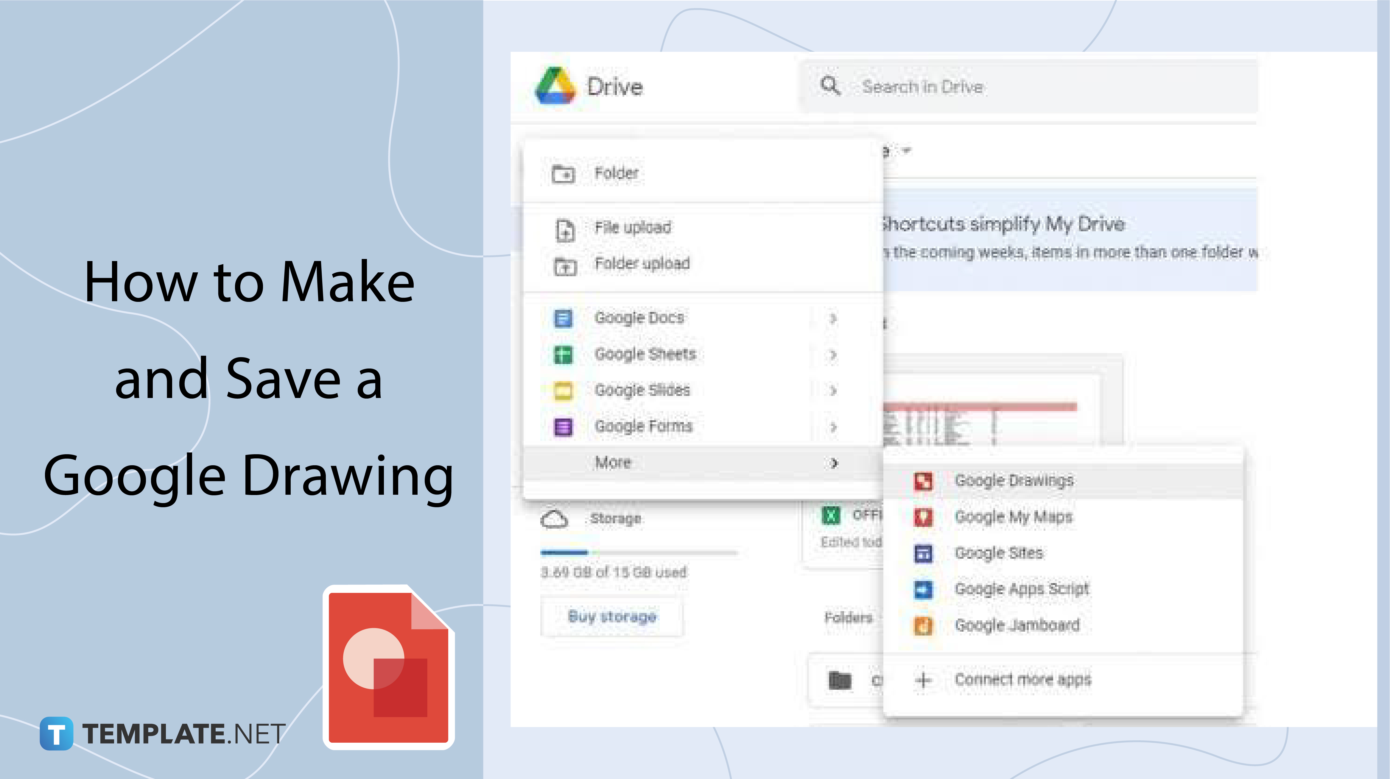 How To Make And Save A Google Drawing