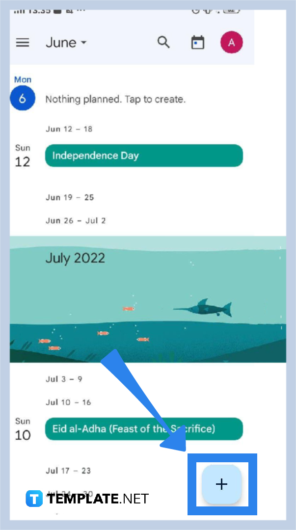 how to share google calendar on android step 0