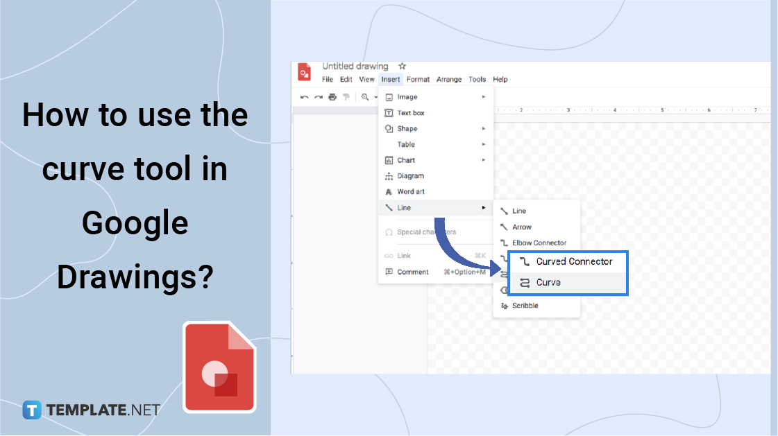 How to Use the Curve Tool in Google Drawings