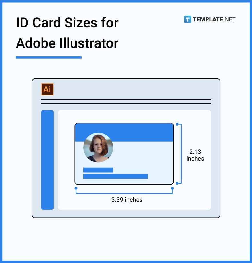 id card sizes for adobe illustrator