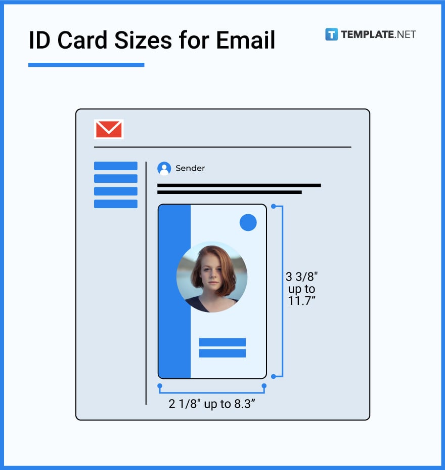 ID Card Sizes For Email 