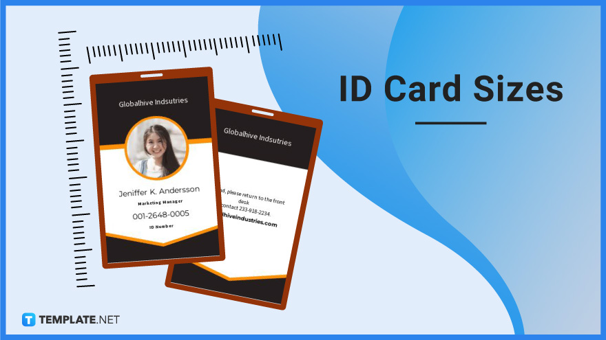 Id Card Size In Inches Illustrator