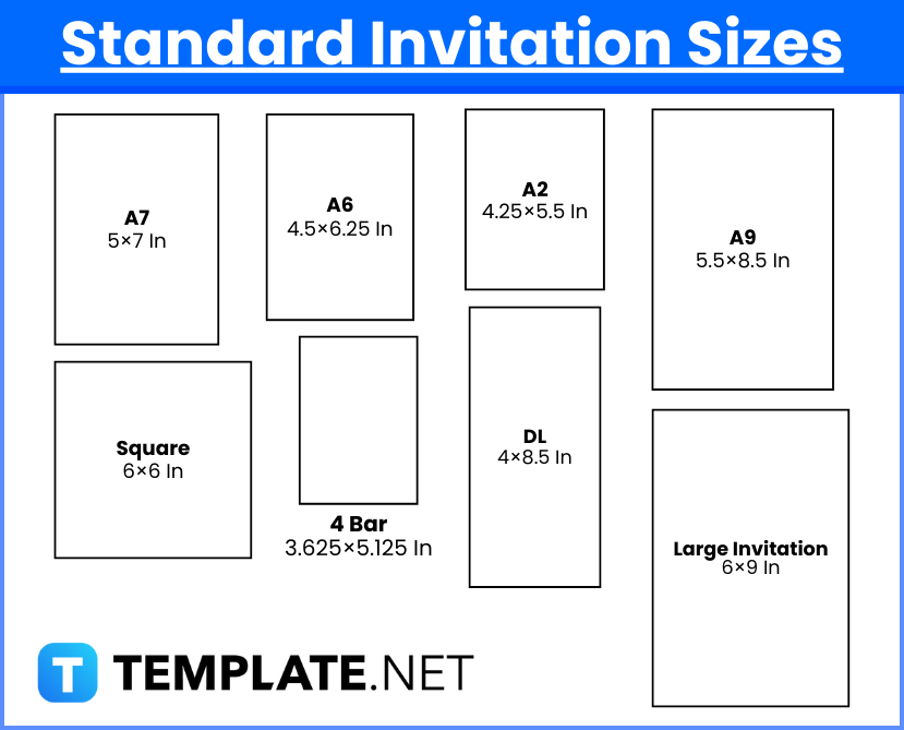 Invitation Sizes
