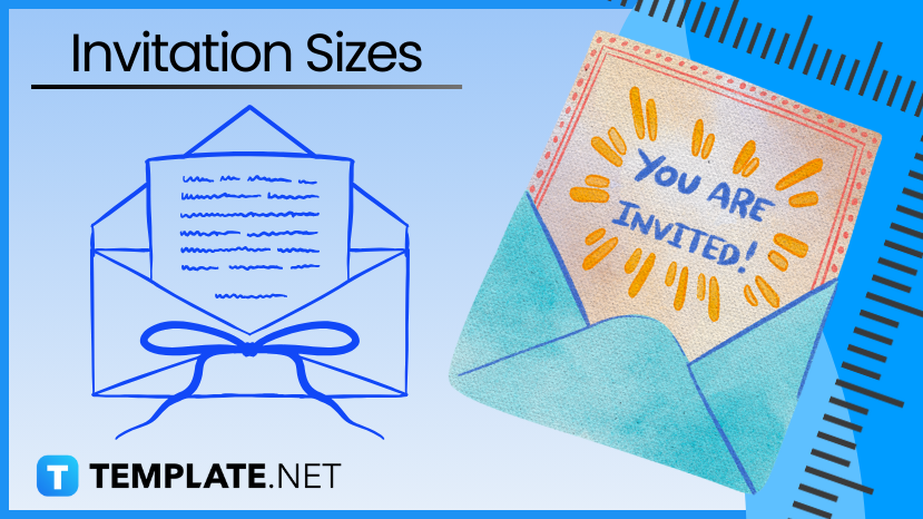 invitation sizes