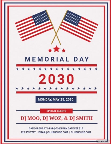memorial-day-patriotic-flyer