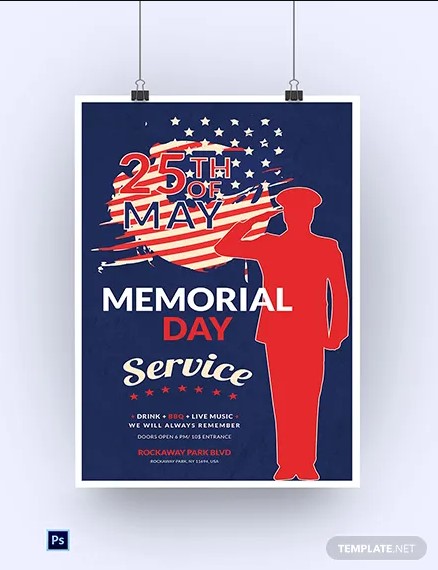 memorial-day-service-poster