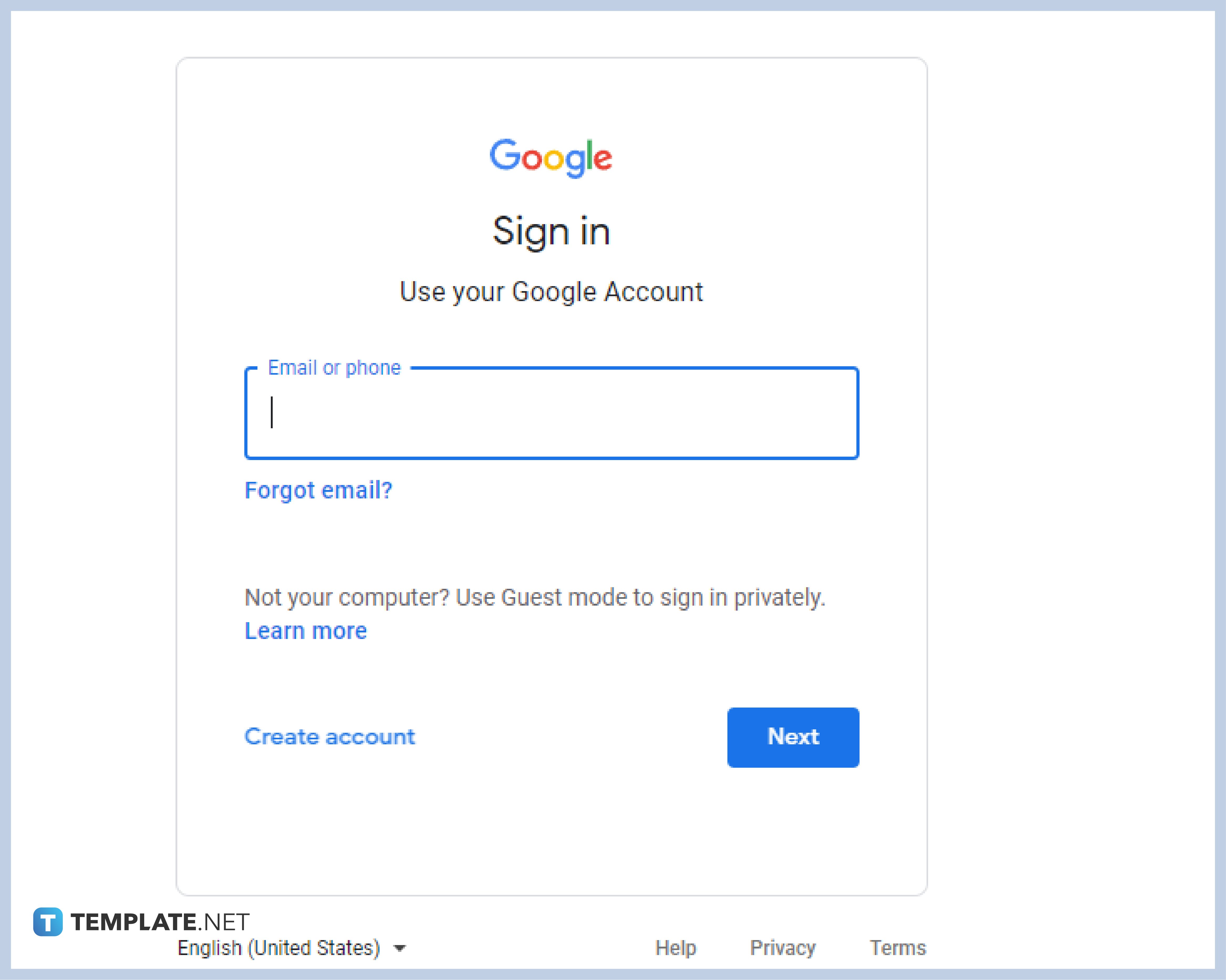 step 1 sign in with your account 0