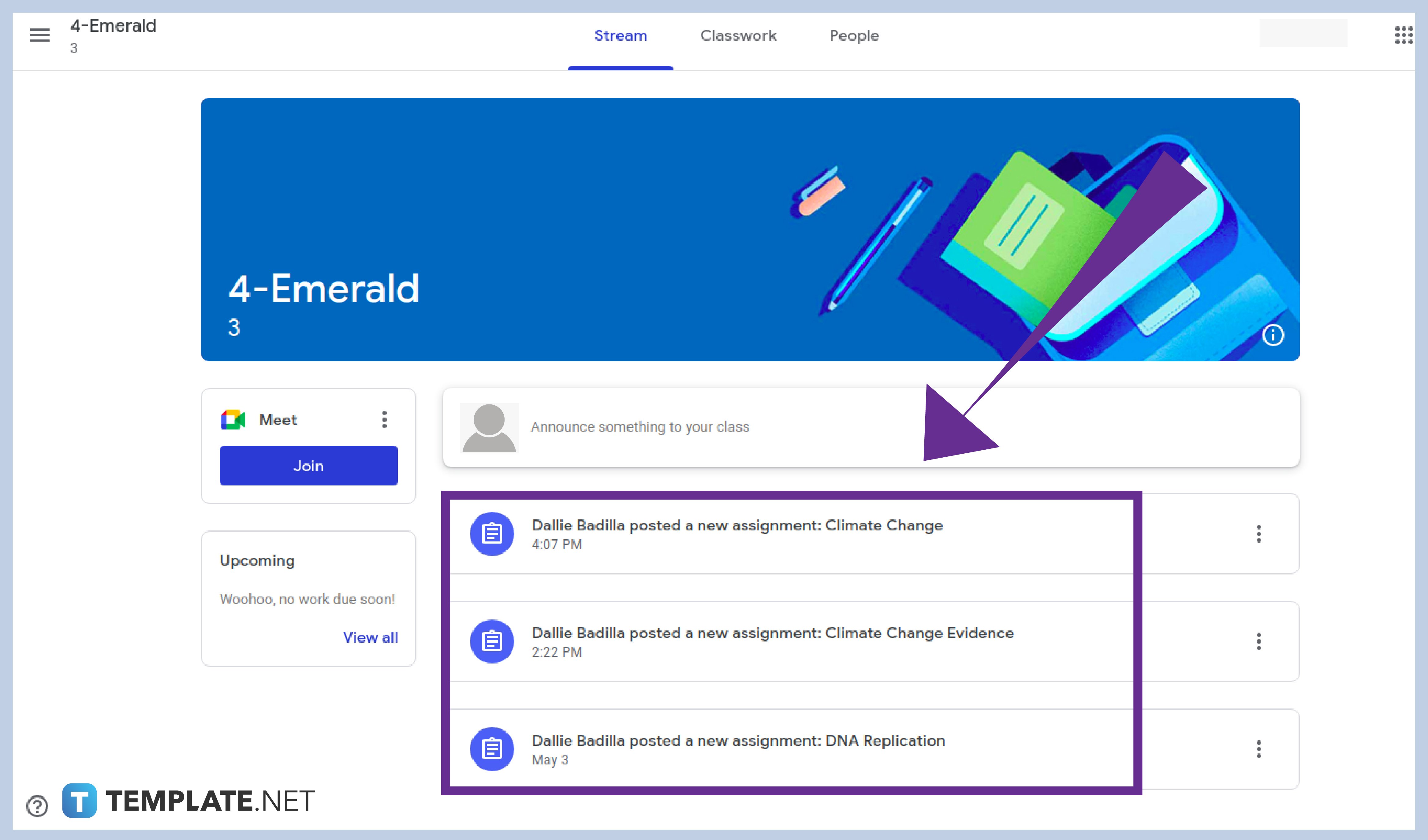 how do i submit an assignment in google classroom