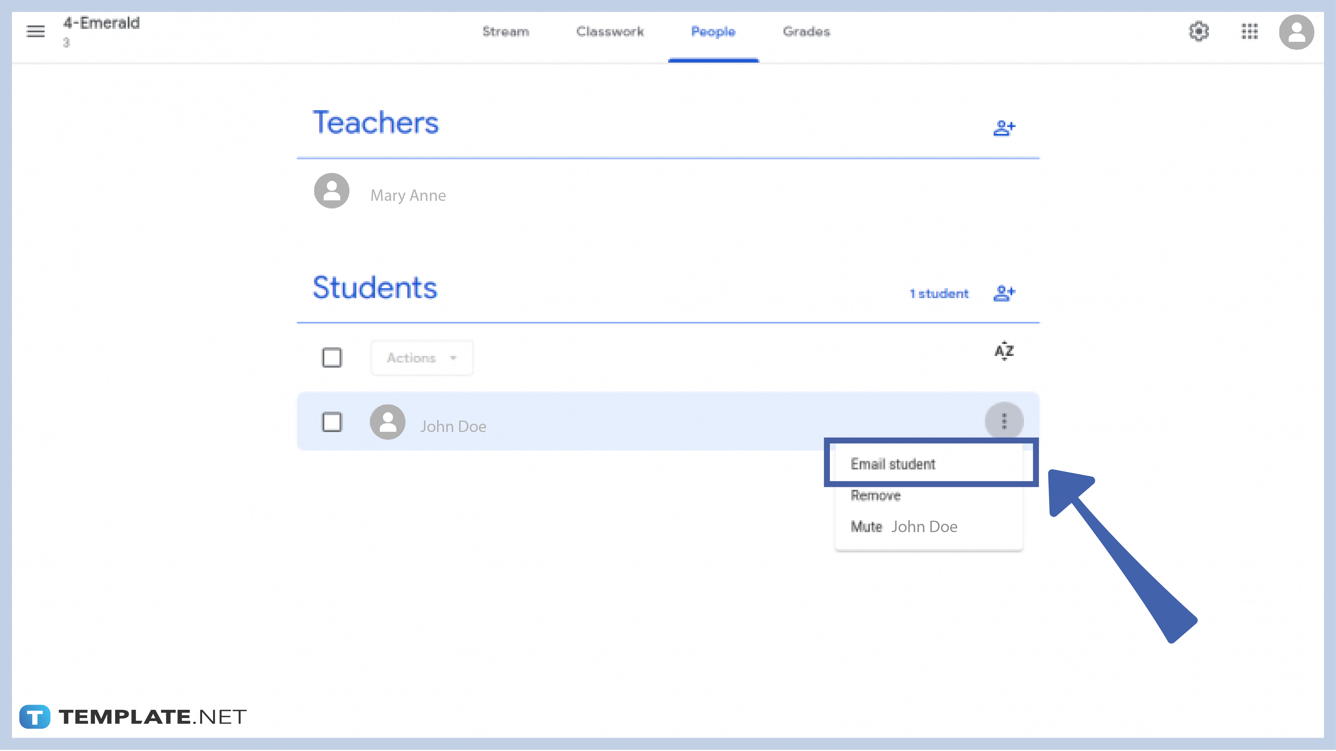 how to check email on google classroom