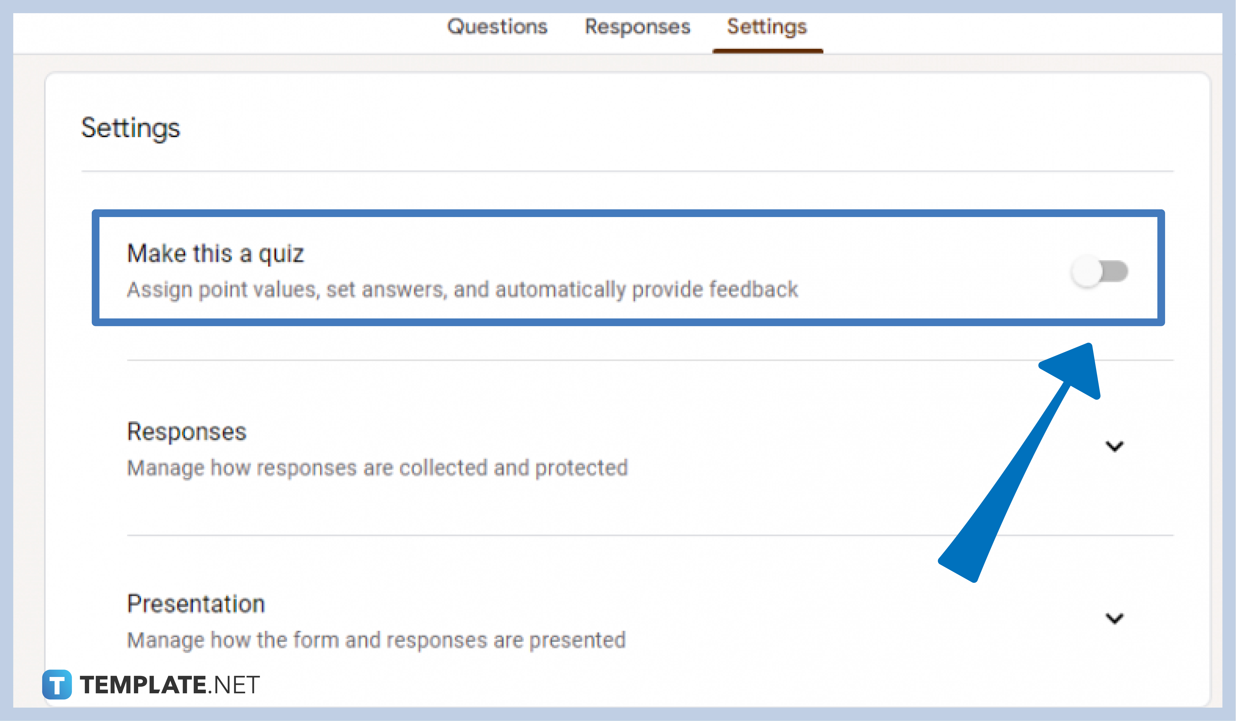 step 3 make form a quiz 0