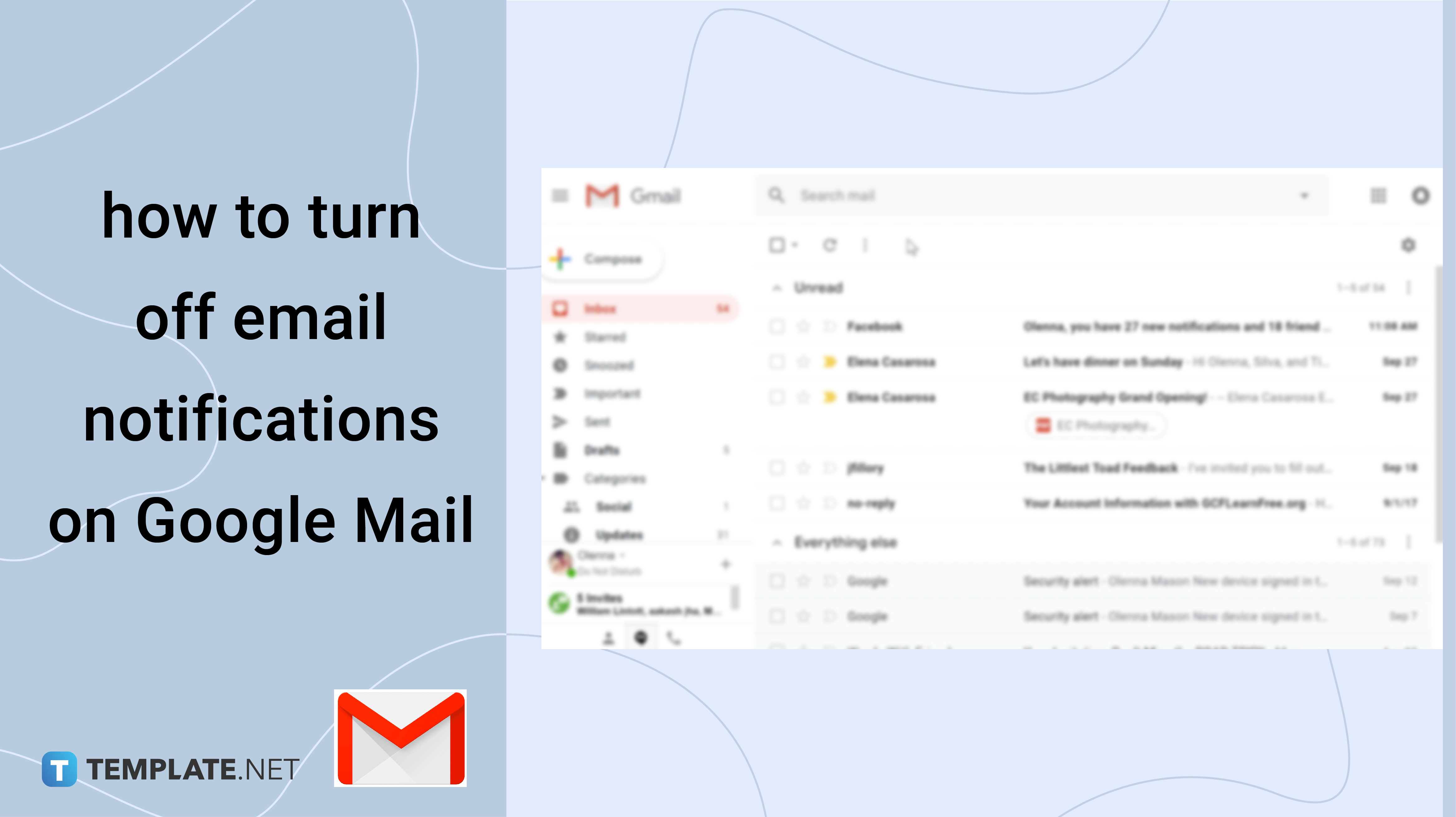 How to Turn Off Email Notifications on Google Mail