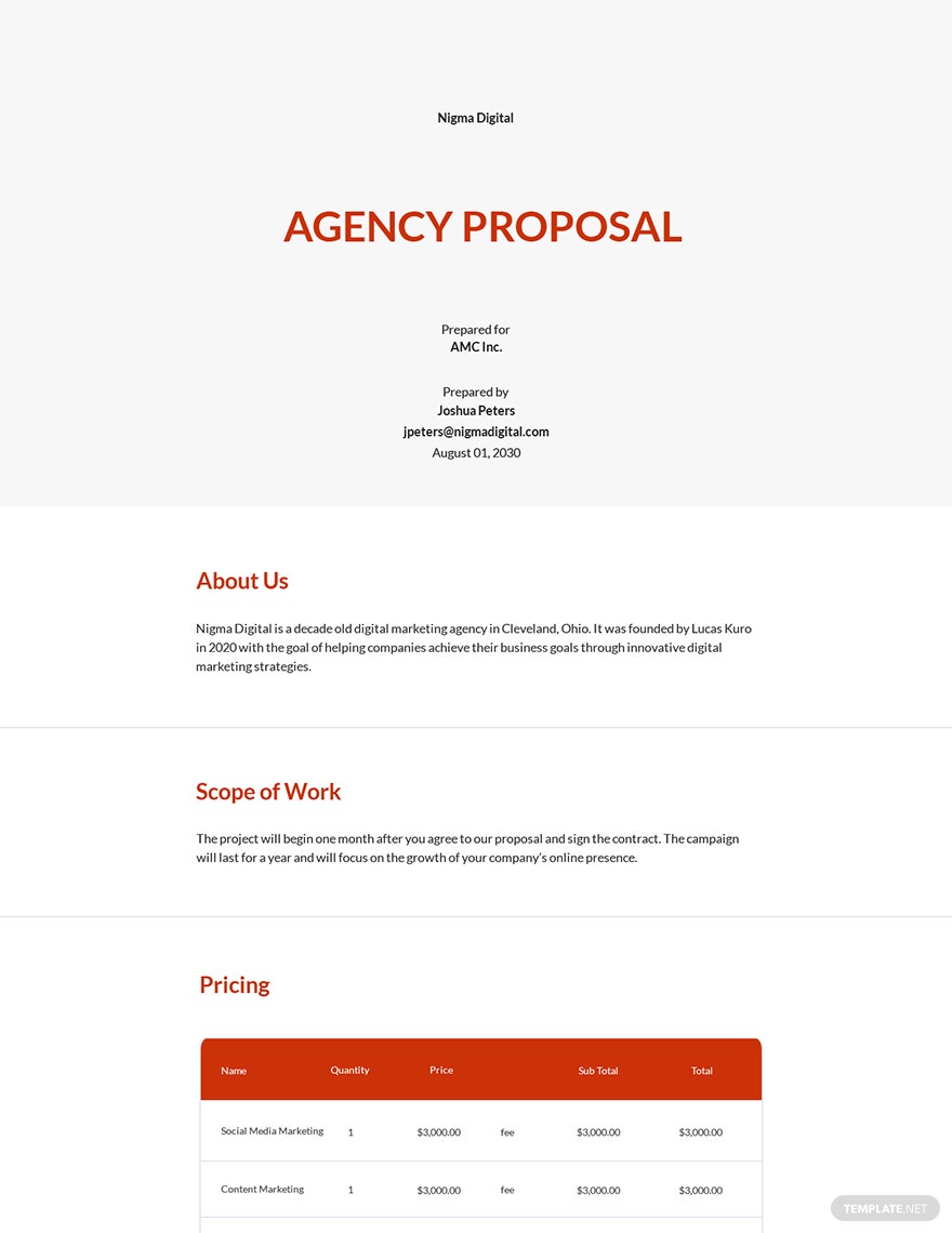 agency-proposal